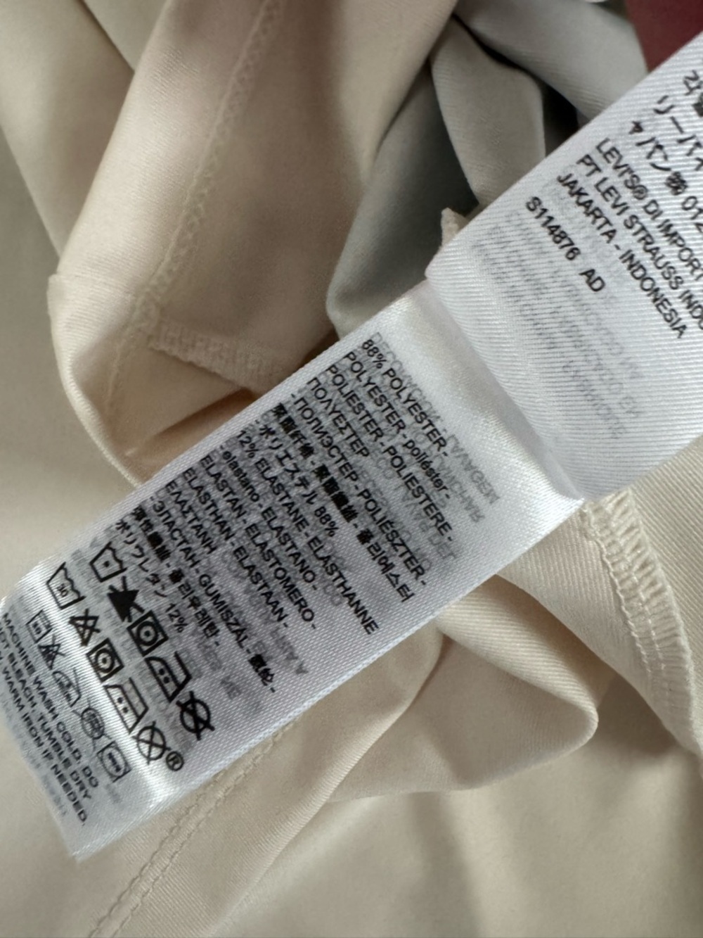 New Levis X ADSB Andersson Bell Second Skin Top Long Sleeve Shirt - Picture 5 of 9